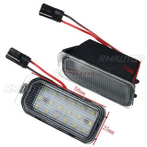 2X LED ไฟป้ายทะเบียนสำหรับฟอร์ดโฟกัส MK II FIESTA MK VII MONDEO MK IV KUGA S-MAX 2008-2019 - Product Image 4