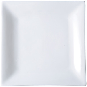Plato Cuadrado de Cerámica Blanco Puro de Diseño Creativo para Bistec y Comida Occidental, Vajilla Elegante para Hogares, Hoteles y Fiestas - Product Image 5
