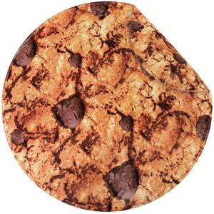 Manta de Franela Tejida 100% Poliéster con Diseño de <span class=keywords><strong>Pizza</strong></span> Waffle Redonda para Cama, Oficina, Viajes y Regalos - Product Image 4