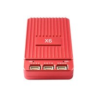 Module GNSS GPS OEM JMS P-Box-X6 Septentrio_mosaic RTK avec antenne de topographie BOX MCX 448 canaux 100Hz pour véhicule