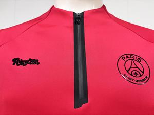 Camisetas Deportivas Personalizadas con Número de Equipo, de Algodón, Manga Larga, Estilo Oversize, para Fútbol, Gimnasio, Entrenamiento, con Cierre, Estilo Blokecore - Product Image 5
