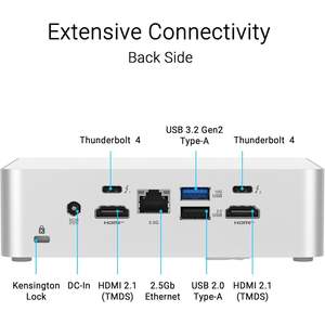 Mini PC Asus Nuc 15 Pro Plus, Intel Core I7 12 cœurs, 32 Go de RAM, 1 To SSD, Thunderbolt 4, Wi-Fi 7, usage professionnel et personnel - Product Image 3