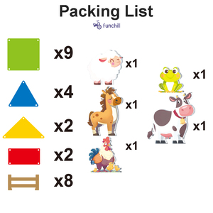 Apprentissage préscolaire STEM Jouets de construction éducatifs Fram Jouets <span class=keywords><strong>Magnatiles</strong></span> Animaux pour enfants de 4 à 8 ans - Product Image 4