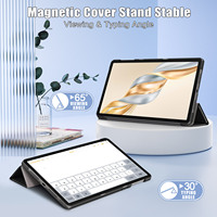 Étui pour tablette HONOR Pad X9a / Pad X9 11.5 pouces, housse de protection ultra-mince à trois volets