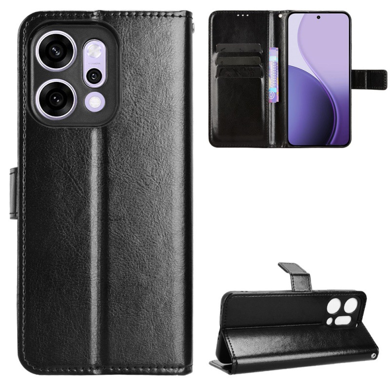 HAOYE Cover Magnetica per OPPO Reno 14 (Reno14) 5G - Custodia TPU+PC Sottile con Finitura Opaca, Anti-Impronta, Antiurto, Compatibile con MagSafe Accessori - Nero