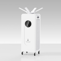 Humidificateur ultrasonique industriel et commercial robuste de 16 L, brumisateur à grande capacité de 1200 ml/h pour serre, entrepôt, atelier