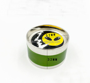 Molinillo de Hierbas y Especias de Aleación de Zinc de 51 mm, Triturador de Metal de 3 Piezas, Molinillo Manual para <span class=keywords><strong>Tabaco</strong></span> y Especias - Product Image 4