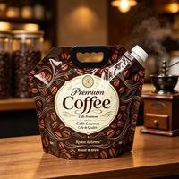 Pochettes Doypack en aluminium avec bec verseur pour jus et liquides, de 1L à 5L