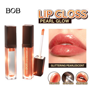Brillo Labial Bob Pearl Glow 6ml, Líquido Brillante con Vitamina E para Labios Radiantes - Product Image 1