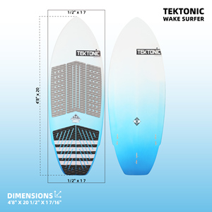 Planche de wake surf personnalisée OEM 4'8" |   Machine à laminer sous vide manuelle pour résine époxy et mousse EPS, pour débutants, conception personnalisable et adaptée sur mesure - Product Image 4