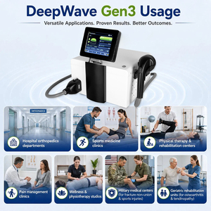 เครื่องบำบัดด้วยคลื่นกระแทกแบบโฟกัส MBS Deepwave รุ่นที่ 3 เครื่องมือกายภาพบำบัดด้วยคลื่นกระแทกแม่เหล็กไฟฟ้าระดับมืออาชีพ - Product Image 5