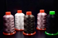 TUTON Fils à coudre à broder de haute qualité 75D/108D/120D/150D/300D Fils à coudre à broder 100% polyester