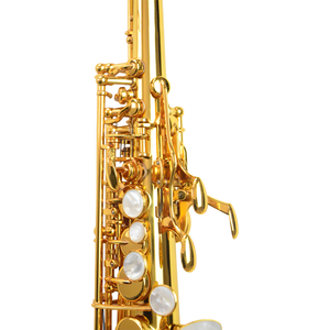 Instruments à vent fournis par l'usine avec un ensemble complet d'accessoires, saxophone soprano en Si bémol - Product Image 2