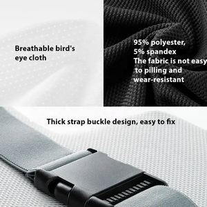 Mini oreiller lombaire chaise de bureau coussin de soutien dorsal avec sangle réglable oreiller de soutien lombaire pour le soulagement de la douleur au bas du dos - Product Image 3