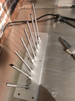 Machine de remplissage de crème de pain rouleau d'oeuf farce croissant machine d'injection remplissage de pain gaufrette rouleau d'oeuf machine