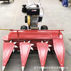 Mini <b>Harvester</b> Multifunctional Hand Operated Reaper For Grass Grain And Vegetables <b>Red</b> Gear Drive Engine Powered - Product Image 2