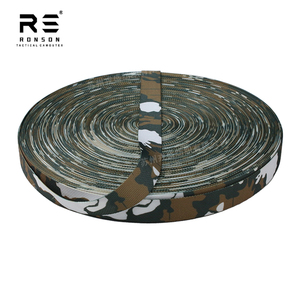 Cinta de Poliéster con Estampado de Camuflaje <span class=keywords><strong>RED</strong></span> <span class=keywords><strong>DAWN</strong></span> de 25 mm (1 Pulgada), Alta Tenacidad, Sostenible, para Bolsas Tácticas, Mochilas y Actividades al Aire Libre - Product Image 3