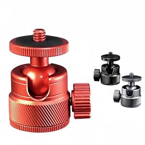 Venta directa de fábrica DSLR DV Cámara trípode convertir tornillo soporte <span class=keywords><strong>para</strong></span> teléfono rotación de 360 grados Mini cabeza de bola <span class=keywords><strong>para</strong></span> trípode - Product Image 1