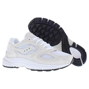Scarpe da Passeggio da Donna Saucony Grid Jazz 9 Bianche e Off-White - Product Image 4