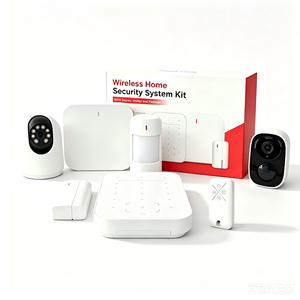 Système d'alarme sans fil pour la sécurité domestique, réseau <span class=keywords><strong>GSM</strong></span> 4G IP WIFI, distance sans fil de 800 m, système d'alarme domestique anti-<span class=keywords><strong>brouillage</strong></span> - Product Image 1