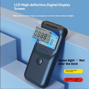 Alcootest professionnel haute précision à affichage 3 chiffres, rechargeable, sans contact, réponse en 10 secondes, testeur d'alcoolémie vocal - Product Image 4