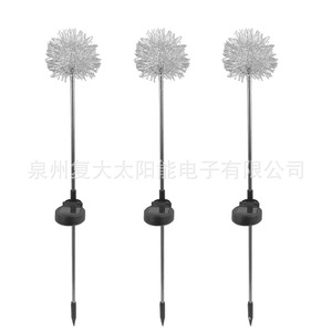Solar <b>Dandelion</b> Garden <b>Light</b> Led Outdoor Solar Powered Water Resistant Lawn Lamp - Product Image 5