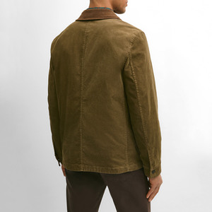 High Quality Casual <strong>Men's</strong> Loose Autumn Eco-Friendly Breathable 100% Cotton Stretch Corduroy <strong>Chore</strong> <strong>Coat</strong> - Product Image 4