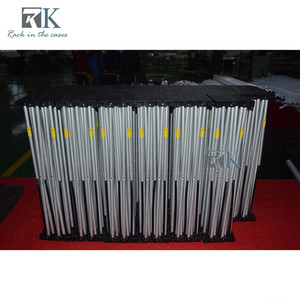 เวทีพับได้ RK สีขาว พร้อมผ้าคลุม  โครงสร้างอลูมิเนียมน้ำหนักเบา - Product Image 6