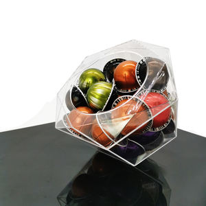 Boîte de <span class=keywords><strong>rangement</strong></span> <span class=keywords><strong>pour</strong></span> <span class=keywords><strong>capsules</strong></span> Nespresso en acrylique, support de capsule en plexiglas hexagonal <span class=keywords><strong>pour</strong></span> K-Cups et <span class=keywords><strong>Dolce</strong></span> <span class=keywords><strong>Gusto</strong></span> - Product Image 5