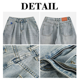Haute qualité poids lourd été bleu clair lavé Denim matériel bouton sport femmes <span class=keywords><strong>Jeans</strong></span> <span class=keywords><strong>court</strong></span> Jean <span class=keywords><strong>Court</strong></span> Femme - Product Image 6
