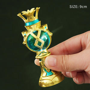 Póster de juego Xiao y Venti, desplazamiento para dormitorio, decoración familiar moderna, conjunto de metal <span class=keywords><strong>Genshin</strong></span> <span class=keywords><strong>Impact</strong></span> - Product Image 6