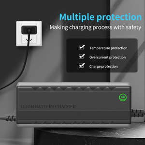 เครื่องชาร์จแบตเตอรี่ลิเธียมลิเธียม Li-ion แบบพกพา7วินาที29.4V 20A <span class=keywords><strong>588W</strong></span> สำหรับสกู๊ตเตอร์ไฟฟ้า24V20A DC เอาต์พุตแบตเตอรี่อะแดปเตอร์110V/220V - Product Image 2