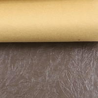 Cuir synthétique PU de qualité supérieure, motif gaufré anti-rides 0,8 mm, super élastique, pour empeigne de chaussure