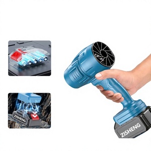 20V Industrial Lithium Battery Electric Air Blower Cordless Storm Blower Dust Snow Blowing Machine Mini Turbo Fan <b>Power</b> <b>Tools</b> - Product Image 3