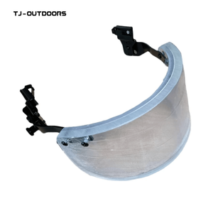 माइक्रोफाइबर पूर्ण चेहरा सामरिक हेलमेट के साथ बम्प विजर पतले गियर उपकरण सिर सुरक्षा - Product Image 2