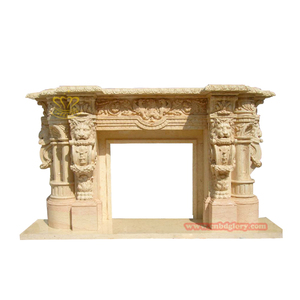 <span class=keywords><strong>Cheminée</strong></span> en marbre blanc moderne Sculpture d'art personnalisée en bois de <span class=keywords><strong>grande</strong></span> <span class=keywords><strong>cheminée</strong></span> décorative <span class=keywords><strong>Insert</strong></span> autoportant pour l'intérieur - Product Image 4