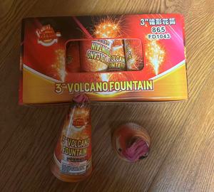 Produttore Professionale di Fontane Coniche da 3'' per Esterni, Bellissimo Effetto Scintillante, Fuochi d'Artificio per Celebrazioni di Capodanno - Product Image 4