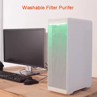 Purificateur d'air électrostatique domestique avec filtre ESP lavable haute efficacité, élimine la poussière et la fumée pour hôtels, hôpitaux, bureaux et usage domestique