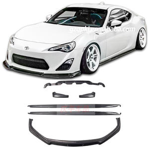 In fibra di carbonio pala anteriore lato lato avvolgente angolo labbro posteriore per <span class=keywords><strong>Toyota</strong></span> <span class=keywords><strong>86</strong></span> Subaru BRZ body kit - Product Image 1
