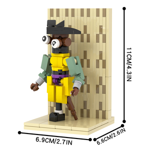 MOC1800 Capitano Clark 202 Pezzi Mattoncini da Costruzione <span class=keywords><strong>Serie</strong></span> Creativa Gioco Educativo Fai-da-Te Modello da Assemblare Regalo Giocattoli per Bambini - Product Image 3