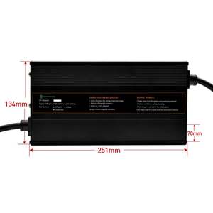 Caricabatterie Automatico Intelligente per Batterie al Piombo-Acido e Litio LifePO4 Serie 2000W 12V 24V 50A 36V 48V 35A 60V 30A 72V 25A - Product Image 2