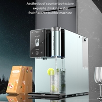 Nieuwste Elektrische Sprankelende RO UF Waterdispenser 3-traps filtratie 0.0001µm filter Heetwaterfunctie Zelfreinigend Fruit smaak