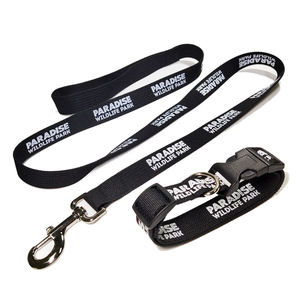 Collier de laisse de chien en <span class=keywords><strong>polyester</strong></span> personnalisé de concepteur mains libres et à la mode avec accessoire de sécurité de logo personnalisé pour votre animal de compagnie - Product Image 1