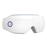 Masseur pour les yeux Vibration à pression d'air Masseur pour les yeux chauds et froids avec compresse thermique Masque de soin des yeux visible avec musique