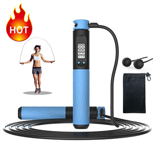 Bán buôn Thông Minh Kỹ thuật số Trọng jump rope thể thao đào tạo kỹ thuật số bỏ qua Rope - Product Image 1