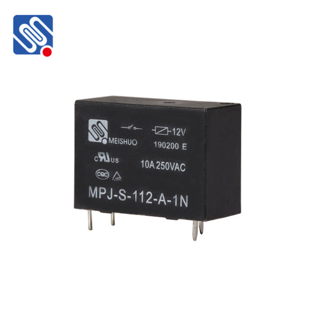 MEISHUO MPJ-S-112-A-1N Dc 12v 250V 16A Relay Pcb Manufacturer Relay