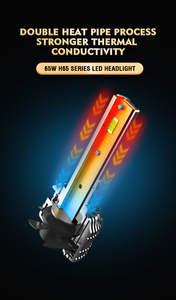 Phare automatique haute puissance 65W LED <span class=keywords><strong>12000</strong></span> <span class=keywords><strong>Lumens</strong></span> 12V phare LED de voiture nouvel état - Product Image 6