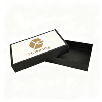 Boîtes cadeaux rigides avec couvercle amovible personnalisées, boîtes en carton de luxe pour l'emballage de cosmétiques et de chocolats