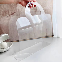 Sortie d'usine 2024 nouveau Internet célébrité Portable PVC fleur emballage boîte-cadeau Transparent fleur sac pour fleuriste