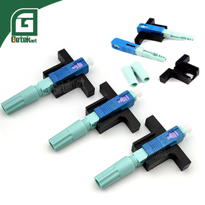 GETEKnet SC UPC Optic butterfly sc Internet Quick Connector for Fiberhome <span class=keywords><strong>Fibre</strong></span> Optic Fast Connector for 4G Wi-Fi 5G GSM GPRS - Product Image 1